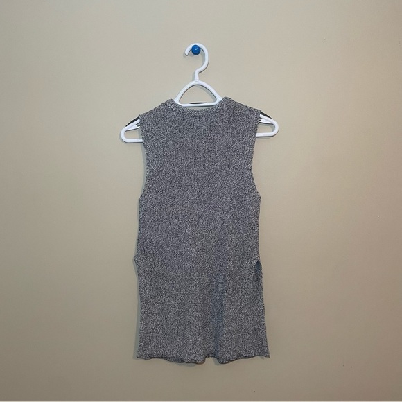WILFRED Soft Fabric Sleeveless Mini Dress | Gray - Picture 3 of 7